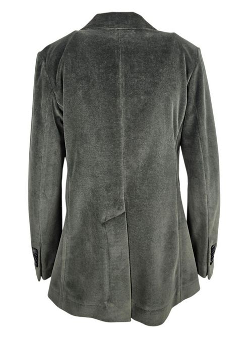 giacca donna smoking in velluto liscio militare Circolo 1901 | FD36281207